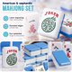 thumbnail image 3 of Set de Mahjong Americano SEHAUSEU 166 fichas + Dados + Empujadores, 3 of 8