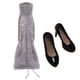 thumbnail image 1 of Vestido De Suéter Sin Espalda 1/6 Y Zapatos De Tacones Altos Para Figura De Acción De 12 Pulgadas, 1 of 6