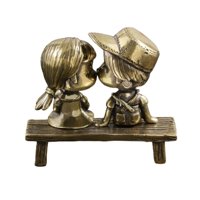 Bothyi - Estatua De Pareja De Latón, Regalo De Pareja, Figura De Compromiso, Aniversario De Boda