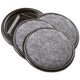 thumbnail image 1 of Copas protectoras para ruedas de muebles SOFTTOUCH redondas de 6,35 cm, paquete de 4, 1 of 7