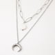 thumbnail image 1 of CollarDoble Mujer 38/44cm N/A Mosqueton AceroInoxidable Ace, 1 of 3