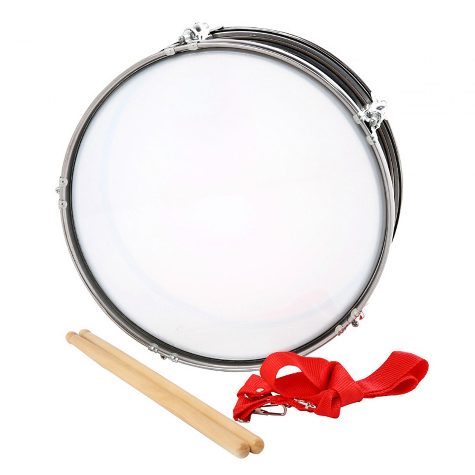 Magideal - Tambor De Música De Tambor De 13 Pulgadas, Instrumentos Musicales De Aprendizaje Musical Profesional Instrumento De Percusión Para Niños Adolescentes , Negro
