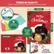 thumbnail image 3 of Tarjetas de Navidad Decorably 5x7 pulg Pack de 16 con sobres, 3 of 6