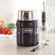 thumbnail image 5 of Termo Comida King Acero Inoxidable 470 Ml Negro, 5 of 6