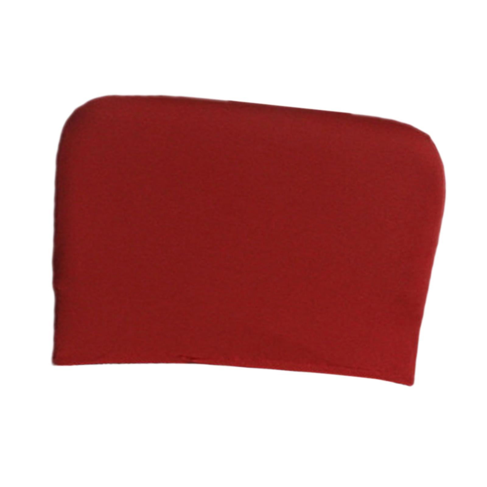 Bothyi - Funda Para Respaldo De Silla De Ordenador, Color Rojo, 28 X 48 Cm, Para Comedor, Fiesta, Boda