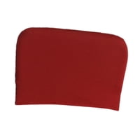 Bothyi - Funda Para Respaldo De Silla De Ordenador, Color Rojo, 28 X 48 Cm, Para Comedor, Fiesta, Boda
