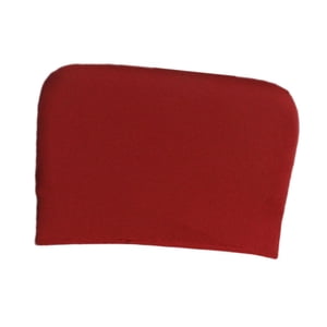 Bothyi - Funda Para Respaldo De Silla De Ordenador, Color Rojo, 28 X 48 Cm, Para Comedor, Fiesta, Boda