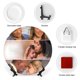 thumbnail image 3 of Madre e hijos Plato decorativo de porcelana fina (bone china), plato decorativo de cerámica para hogar, oficina, soporte de pared, platos decorativos para dormitorio - 6 pulgadas (15 cm), 3 of 6