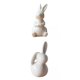 thumbnail image 2 of 2 Figuritas De Conejo De Cerámica Modernas, Estatua De Pascua, Librería Para El Hogar, Manualidades Decorativas, 2 of 2