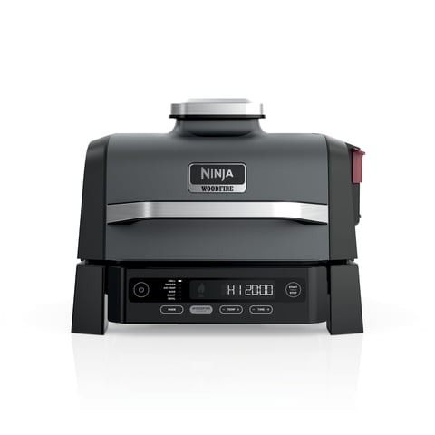 Parrilla Y Ahumador Para Exteriores Ninja Woodfire,