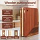 thumbnail image 4 of Juego de 3 Tablas de Cortar de Madera con Forma de Libro y Soporte NKDFRI, 4 of 7