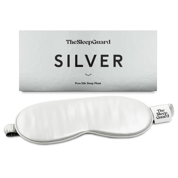 Mascarilla para dormir de seda TheSleepGuard Pure Silk 22 Momme Black