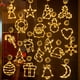 thumbnail image 5 of Paquete de 3 luces navideñas para ventana con ventosas y pilas., 5 of 5
