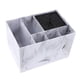 thumbnail image 4 of 6 compartimientos Salón Tijeras Tenedor Cizallas Peines Peine Organizador Titular Caso Mármol, 4 of 5