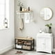 thumbnail image 3 of Perchero de Pared Multiusos Vicente | Estante y Colgador blanco, 3 of 7