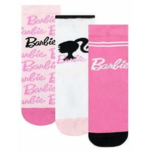 Barbie Girls Socks Pack De 3 Pink 13-4