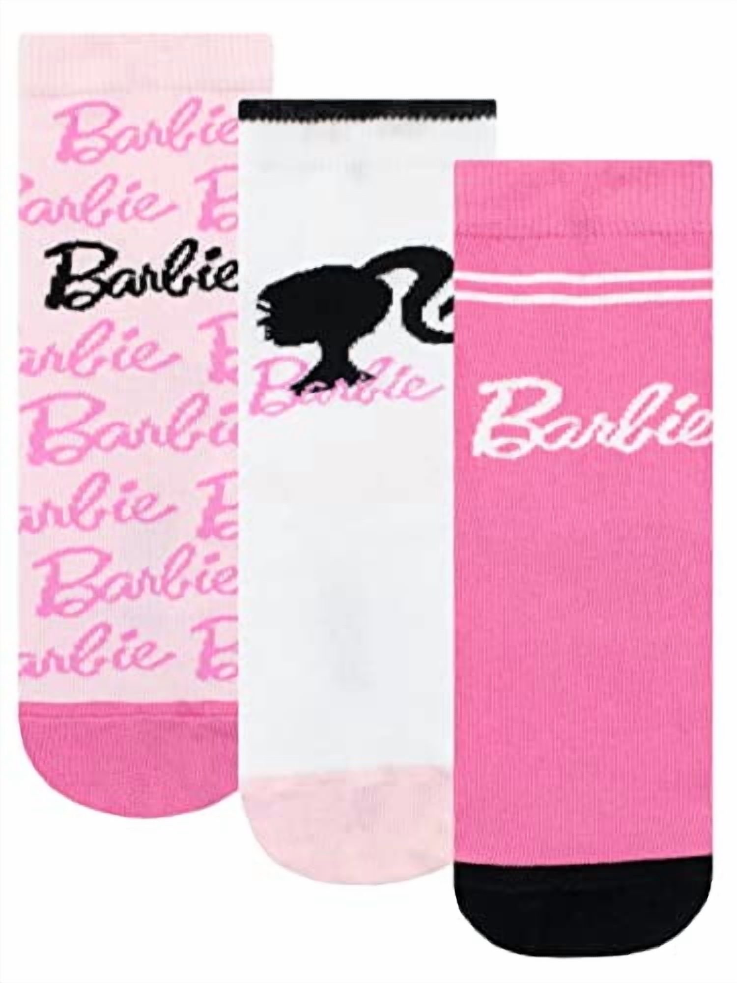 Barbie Girls Socks Pack De 3 Pink 13-4