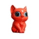 thumbnail image 2 of Mini Estatua De Gato Estatuilla Escultura De Resina Artesanía Divertida Para Escritorio Oficina Hogar Rojo, 2 of 5