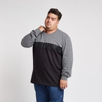 Gangster - Plus Polera Manga Larga Aex Gris Hombre 2Xl