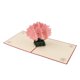 thumbnail image 4 of Tarjetas De Felicitación Emergentes 3D Manualidades Tarjetas De Regalo De Cumpleaños De Navidad Sakura, 4 of 5