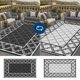 thumbnail image 3 of Alfombra Garvee 183 × 274 cm Reversible e Impermeable para Exterior, 3 of 8