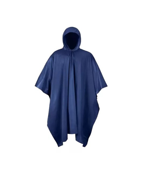 Genérico - Poncho Impermeable Militar, Poncho Lluvia Capa Lluvia Color Azul