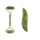 thumbnail image 1 of 2pcs/kit Gua Sha Massager For Face Care Jade Rollers Beauty Health Skin Scraping Chin Lifting Natural Stone Gouache Massage, 1 of 3
