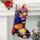 thumbnail image 2 of Billar Tema: Calcetines de Navidad, fino lino blanco para colgar en escaleras y chimenea, decoración navideña para el hogar, regalo de Navidad.54cm×38cm, 2 of 5
