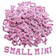 thumbnail image 1 of Parches de Letras Zlettery 1,8 cm Rosa 130 piezas A‑Z, 1 of 7