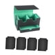 thumbnail image 1 of Caja Para Baraja De Cartas, Funda Protectora De Piel Sintética Con Cajón, Interior, Color Verde, 1 of 5