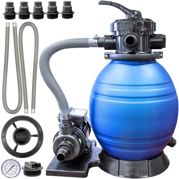 Sistema de Filtro de Arena Swimline HYDROTOOLS Tanque de 12" 8000 Galones