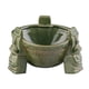 thumbnail image 2 of Cuenco De Cerámica Para Ponchar, Diseño De Tres Patas, Tazas Tiki, Taza Para Beber Para Bar, Hogar, Verde, 2 of 5