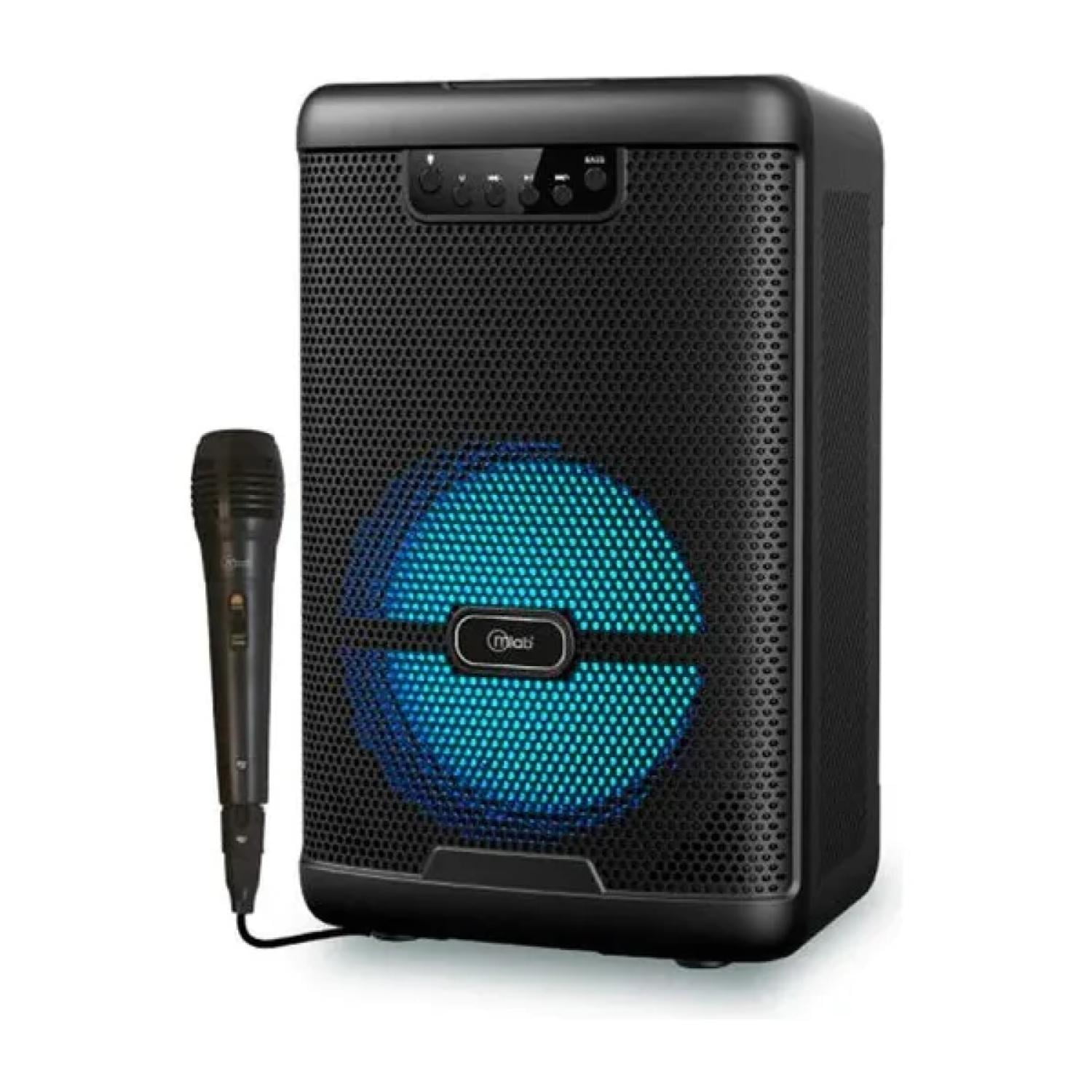 Mlab - Parlante Karaoke Bluetooth 2000w Tws Negro Rhymes 9100