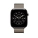 thumbnail image 3 of Correa de reloj Apple Milanese Loop de 46 mm, color natural M/L, 3 of 3