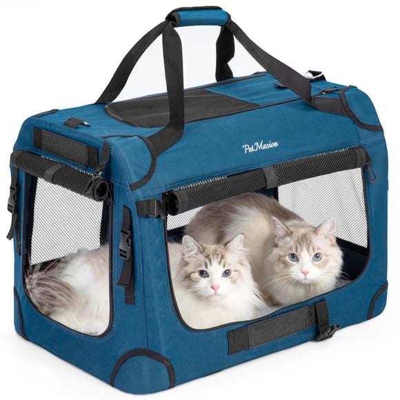 Transportín para gatos PetMasion extra grande para 2 gatos de más de 9 kg, impermeable