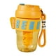 thumbnail image 4 of Botella De Agua Portátil Taza De Café Con Tapa Ciclismo Correr Taza De Agua Reutilizable Amarillo, 4 of 5