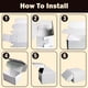 thumbnail image 4 of Caja organizadora para cartas NUMINA, paquete de 4, resistente, 4 of 7