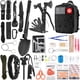 thumbnail image 1 of Kit de supervivencia LUXMOM, 142 unidades, con botiquín de primeros auxilios para acampar, color negro, 1 of 6