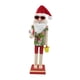 thumbnail image 2 of Cascanueces De Estatuilla De Papá Noel De Verano De Madera De 38cm Para Decoración Interior De Fiesta De Festival Estilo F, 2 of 3