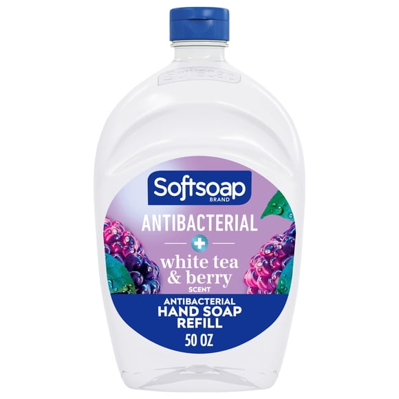 Recarga de Jabón Líquido Antibacterial Softsoap 1.5L Té Blanco y Baya