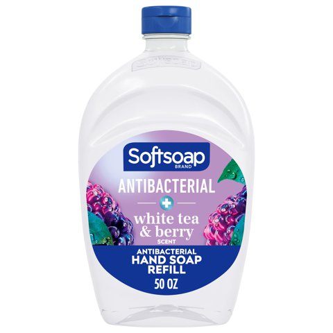 Recarga De Jabón Líquido Antibacterial Softsoap 1.5L Té Blanco Y Baya