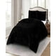 thumbnail image 3 of Cobertores Con Chiporro De Peludos 2 Plazas 230x250cm Negro2, 3 of 3