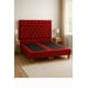 thumbnail image 2 of Cama 2 Plazas Modelo Capitoné  Burdeo, 2 of 4