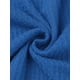 thumbnail image 5 of INSPIRE CHIC Bata de mujer de punto waffle con cremallera, ligera, manga 3/4, longitud hasta la rodilla, con bolsillos para descansar, S Azul Real, 5 of 6