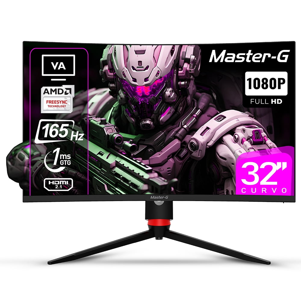 Monitor Gamer 32"" Curvo Fhd Hdr Va 165Hz 1Ms Mgmg3240C