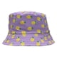 thumbnail image 1 of Sombrero Pescador Morado Diseño Piña 13*18cm, 1 of 2