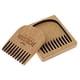 thumbnail image 5 of Mini estilo de bigote de peine de barba peine de madera con caja anti-estática para hombres, 5 of 5