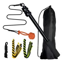 Ioensy - Extensible Teaser Wand Pet Teasing Pole Retráctil Para Entretenimiento