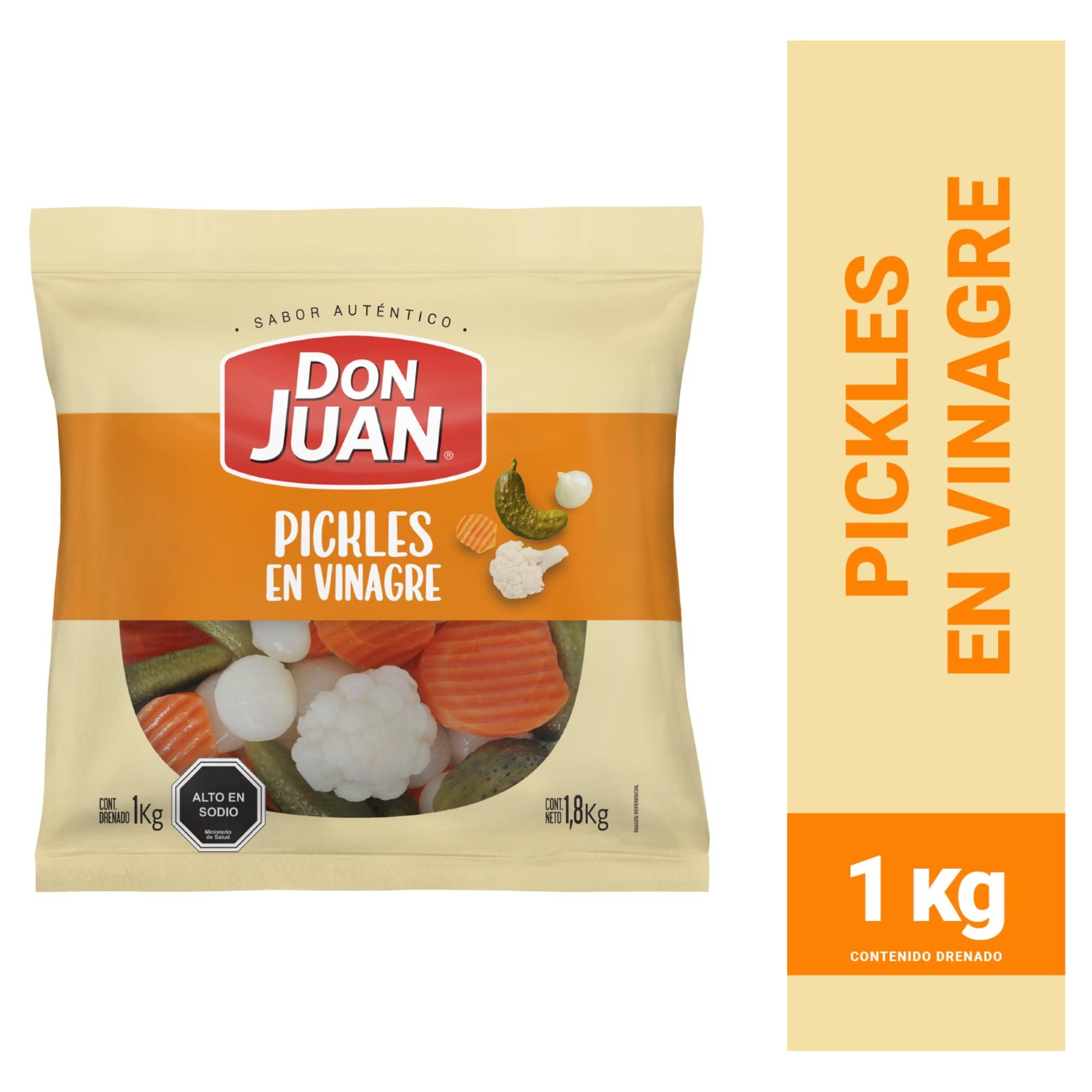 Pepinillos En Vinagre 1 Kg Don Juan