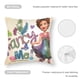 thumbnail image 5 of Fancy Nancy Fundas de almohada de terciopelo con tema, regalos de funda de almohada, decoración para el hogar, cojín de lanzar, regalo de cumpleaños para fans y parejas. 45cm x 45cm., 5 of 6